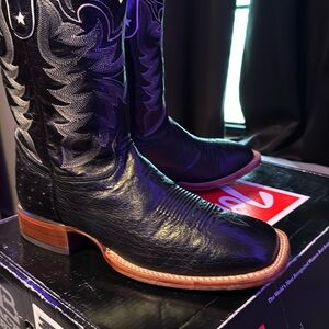 Men’s Tony lama black cowboy boots